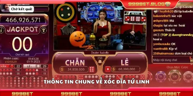 Thông tin chung về xóc đĩa tứ linh